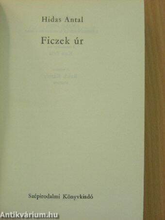 Ficzek úr