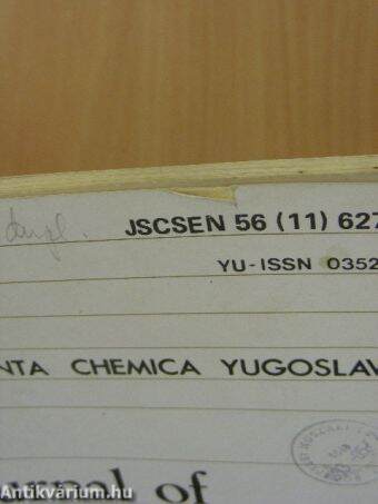 Journal of the Serbian Chemical Society 1991.