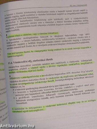 Adó- és vámjogszabályok 1999/2000 I. félév