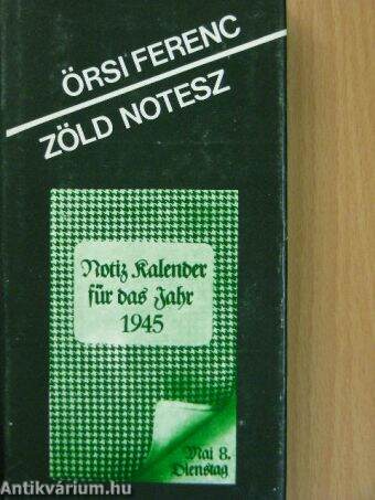 Zöld notesz