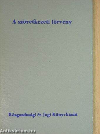 A szövetkezeti törvény