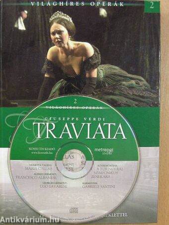 Giuseppe Verdi: Traviata - CD-vel