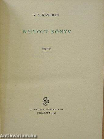 Nyitott könyv