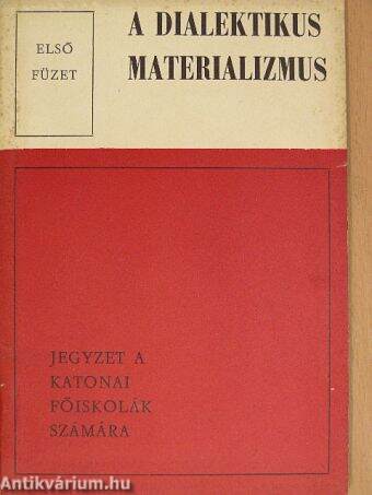 A dialektikus materializmus