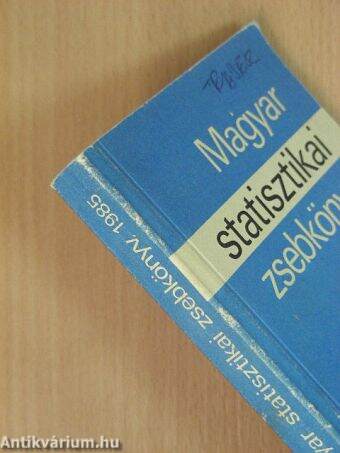 Magyar statisztikai zsebkönyv 1985.