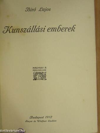 Kunszállási emberek/Lilla