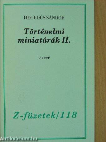 Történelmi miniatúrák II.