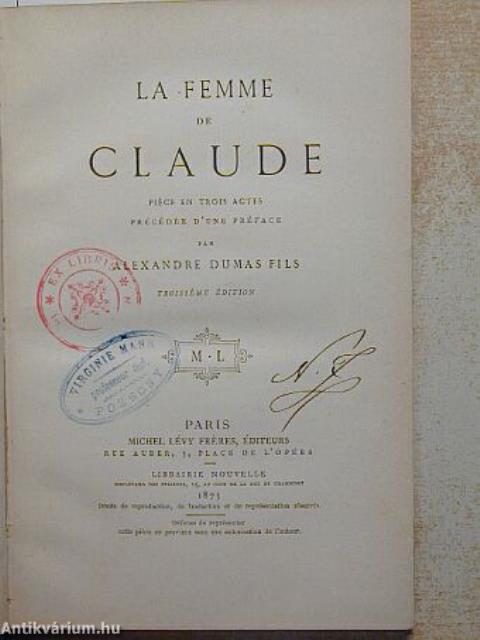 La Femme de Claude