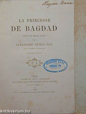 La Princesse de Bagdad