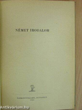 Német irodalom