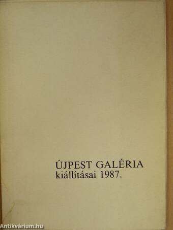 Újpest Galéria Kiállítás 1987.