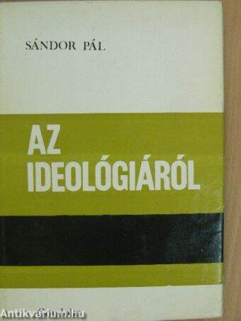 Az ideológiáról