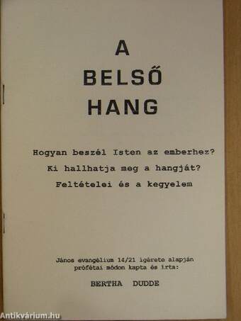 A belső hang