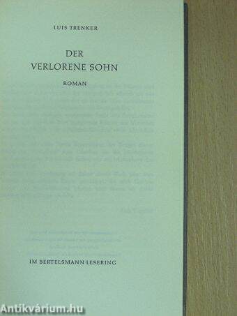 Der Verlorene Sohn