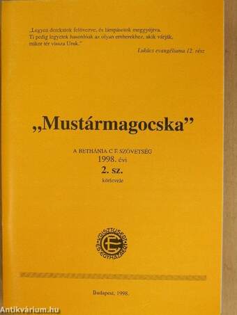 "Mustármagocska"