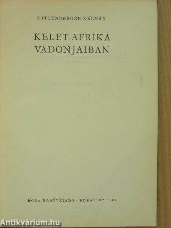 Kelet-Afrika vadonjaiban