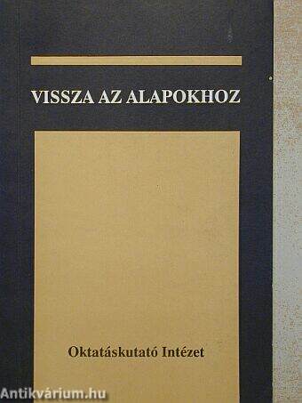 Vissza az alapokhoz