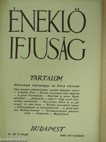 Éneklő ifjúság 1942. november