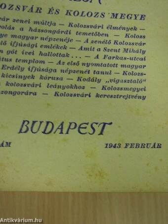 Éneklő ifjúság 1943. február