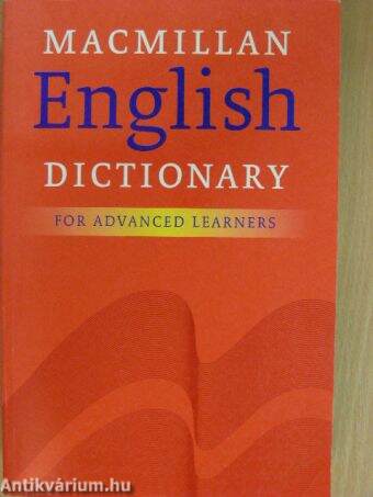 Macmillan English Dictionary