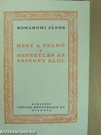 "24 kötet Komáromi János munkái - gyűjteményes kiadás sorozatból (nem teljes sorozat)"