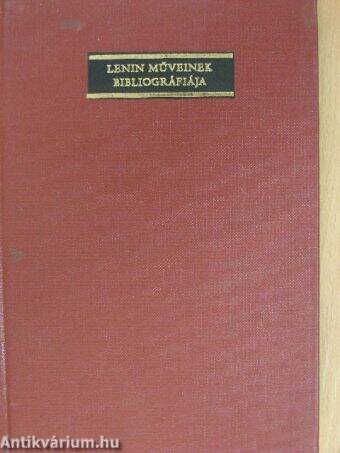 Lenin műveinek bibliográfiája