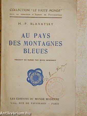 Au pays des montagnes bleues