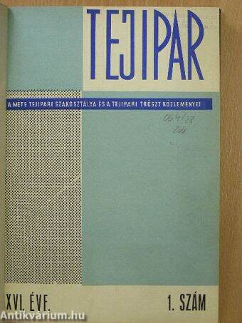 Tejipar 1967-1969. január-december