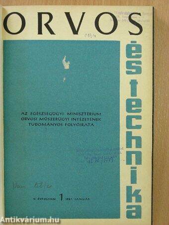 Orvos és technika 1967-1968. (vegyes számok) (12 db)