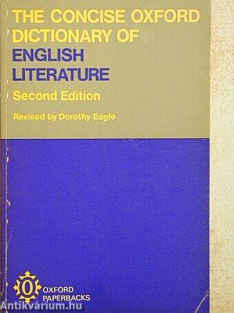 The Concise Oxford Dictionary of English Literature