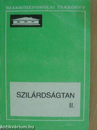 Szilárdságtan II.