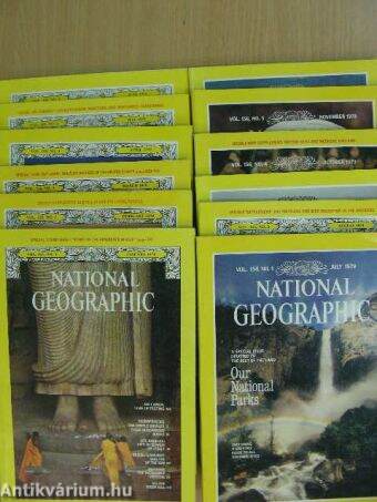 National Geographic January-December 1979. 