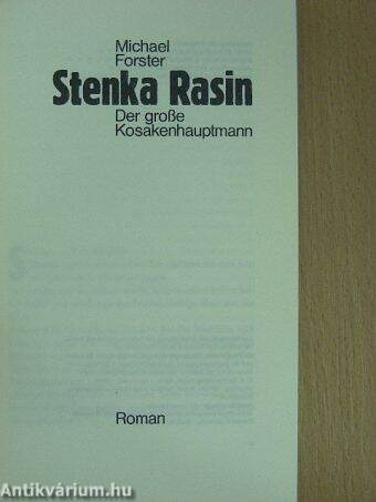 Stenka Rasin