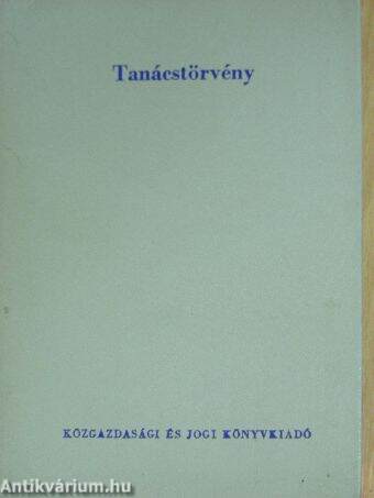 Tanácstörvény