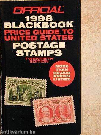 1998 Blackbook Price Guide to United States Postage Stamps