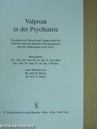 Valproat in der Psychiatrie