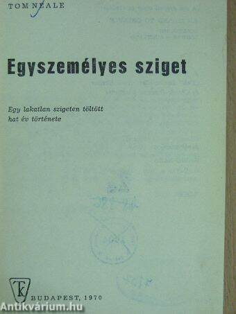 Egyszemélyes sziget