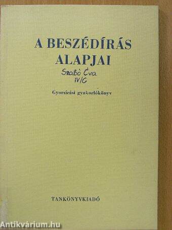 A beszédírás alapjai