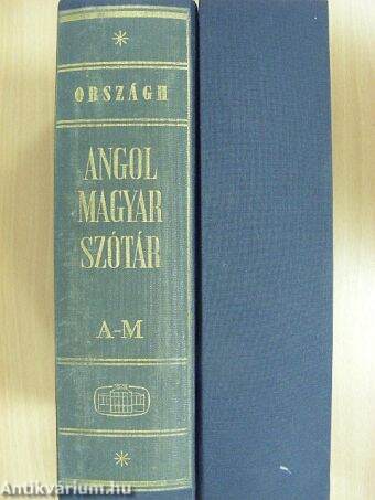 Angol-magyar szótár I-II.