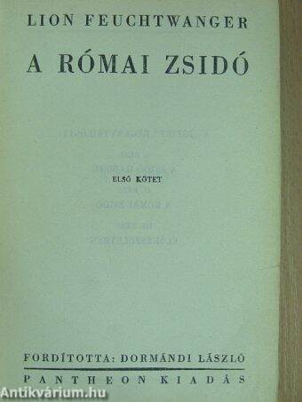 A római zsidó I-II.