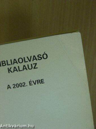 Bibliaolvasó kalauz a 2002. évre