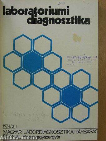 Laboratóriumi diagnosztika 1974-1977. (nem teljes évfolyamok)