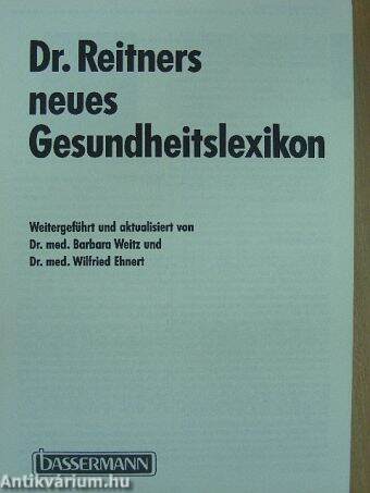 Dr. Reitners neues Gesundheitslexikon