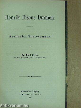 Henrik Ibsens Dramen