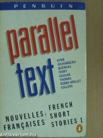 French Short Stories, Volume I./Nouvelles Francaises, Tome I.