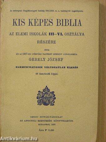 Kis képes biblia III-VI.