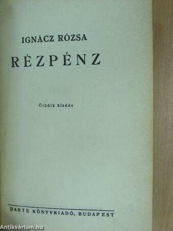 Rézpénz I-II.