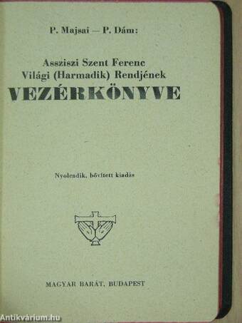 Assziszi Szent Ferenc Világi (Harmadik) Rendjének vezérkönyve