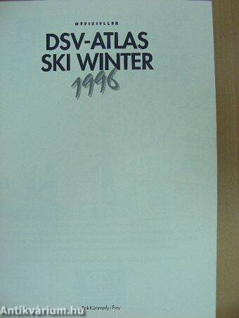 Offizieller DSV-Atlas Ski Winter 1996