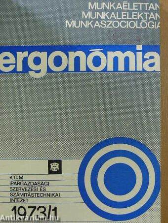 Ergonómia 1973-1974. január-december